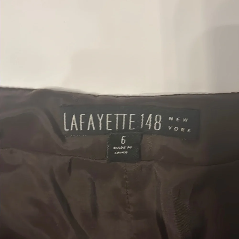 La Fafayette 148 dark orange  Skirt Sz 6